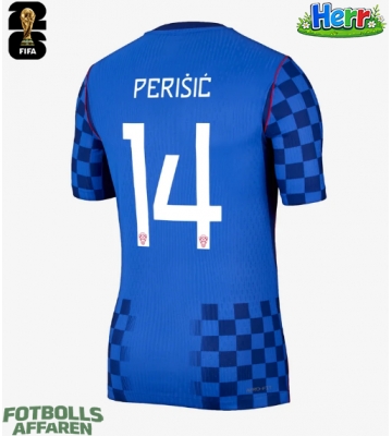 Kroatien Ivan Perisic #14 Bortatröja VM 2026 Kortärmad